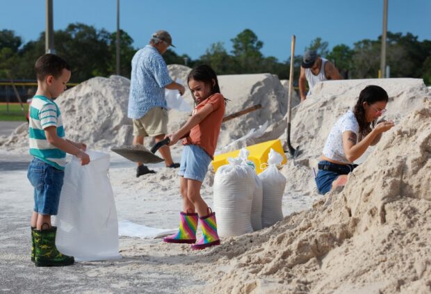 Florida's Gulf Coast Prepares For Arrival Of Hurricane Idalia