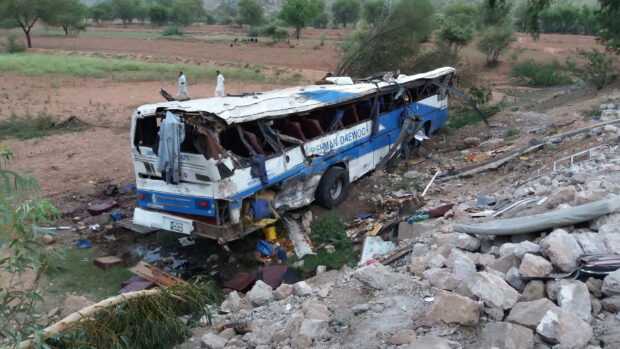 Pakistan bus crash