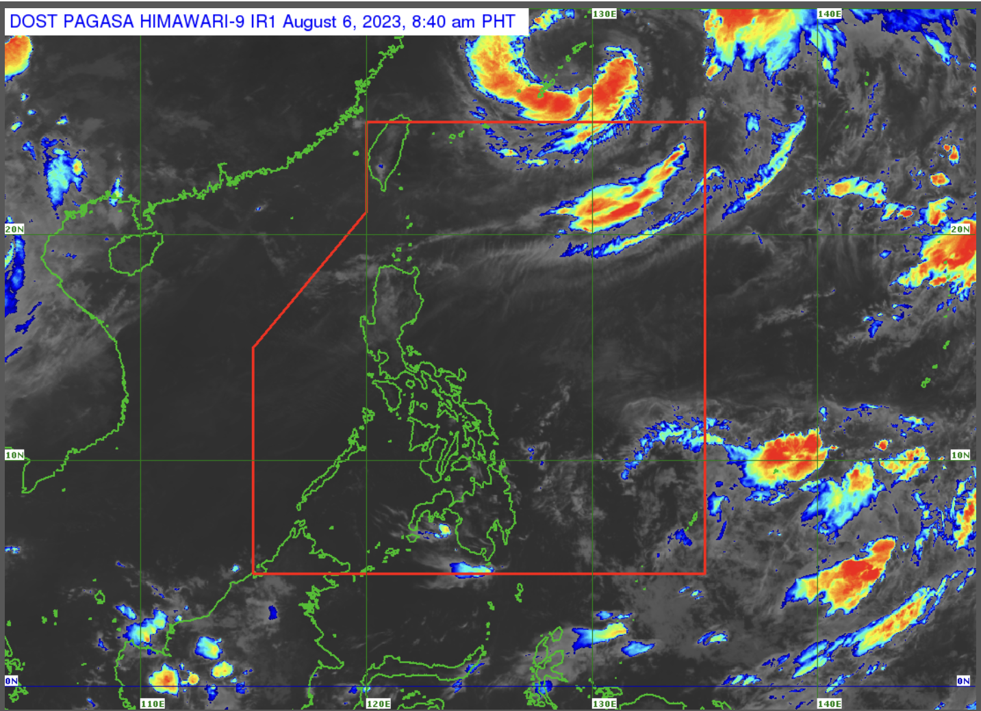The southwest monsoon or "habagat" will continue to bring cloudy skies and rain showers to parts of Northern Luzon, while the rest of the country will experience fair weather, the state weather bureau said on Sunday. 