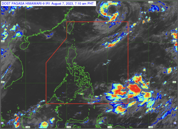 A slim chance that a  tropical cyclone will form or enter the Philippine area of responsibility this week was forecast by state meteorologists on Monday.