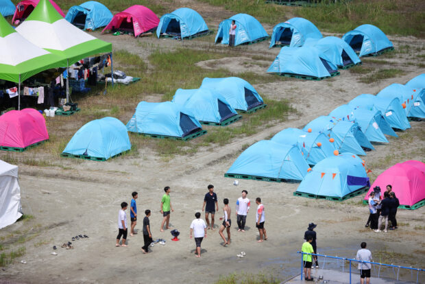 South Korea's heatwave-hit scout jamboree