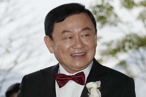 Former Thai PM Thaksin Shinawatra 