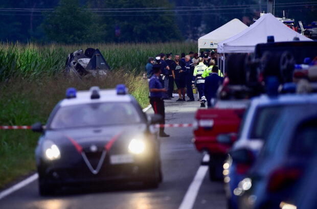 An Italian military jet crashed during an exercise in Turin, killing a five-year-old girl
