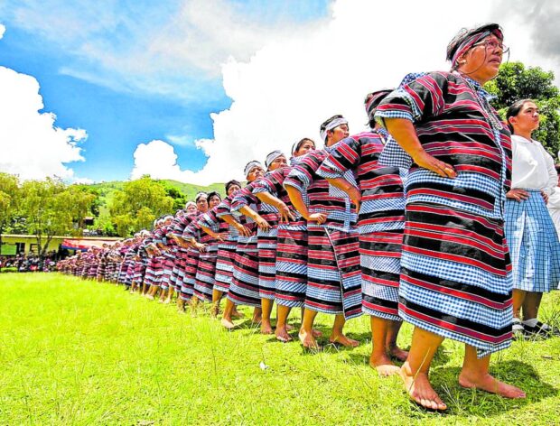 OLD MODERN Baguio’s original settlers come from big clans of Ibaloys in Benguet province. This 2008 photo shows Ibaloy elders during a festival in Kabayan, Benguet. —EV ESPIRITU