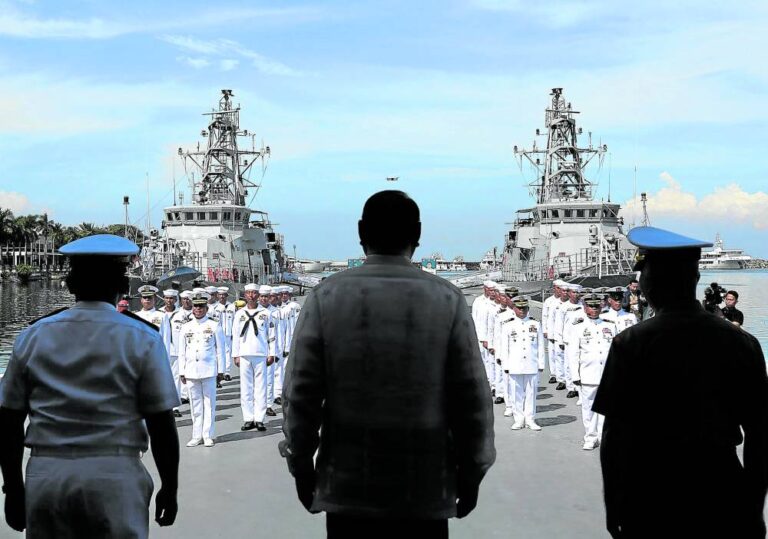 Philippine Navy Commissions 2 New Patrol Ships Inquirer News   533302 768x539 