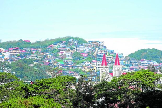 SPACE LIMITS Land is a prime commodity in Baguio as every suitable space has been settled or is occupied by business ventures. The city has been sharing some prospective investments with itsneighboring towns in Benguet as part of a collaboration called BLISTT. —NEIL CLARK ONGCHANGCO