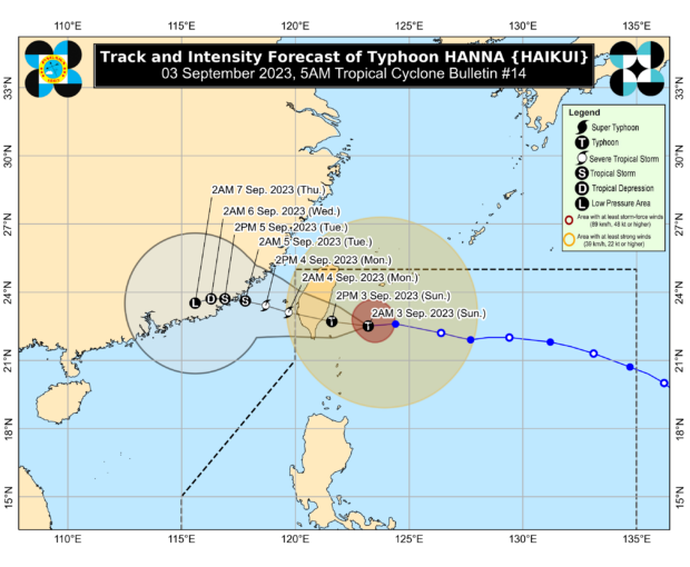 Taiwan prepares for Typhoon Haikui