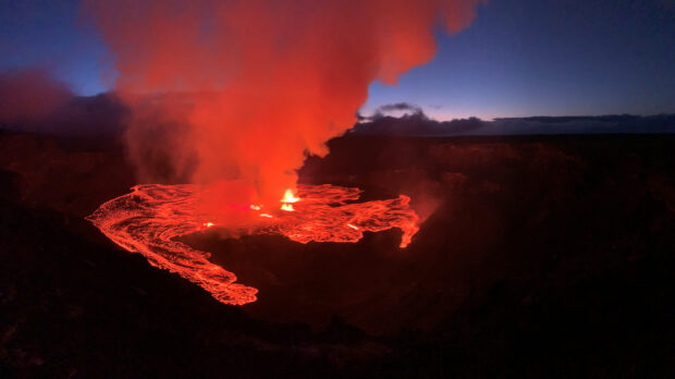 Hawaii's Kilauea volcano erupts