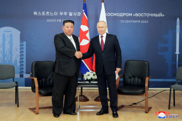 North Korea's Kim heads home from Russia