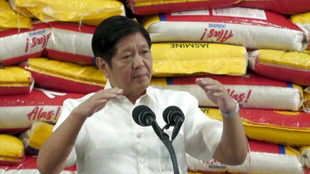Charges filed vs rice smugglers, hoarders — Bongbong Marcos