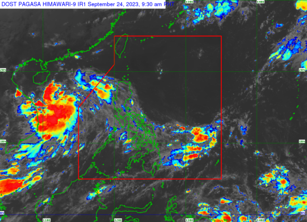 The LPA in the eastern portion of the country has "completely dissolved" while the other one located west of Iba, Zambales has left the PAR.