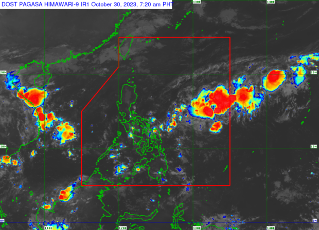 Pagasa: LPA off Eastern Visayas to bring rains in at least 3 regions