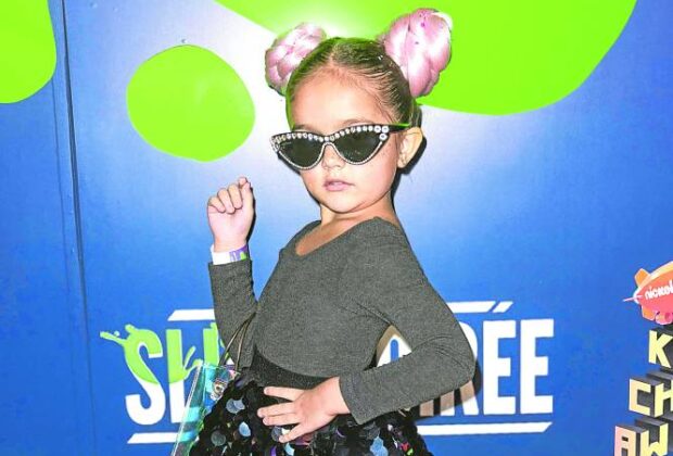 SENSATION Instagram sensation Taylen Biggs arrives for the Nickelodeon Kids Choice Awards Slime Soiree in this 2019 photo in California. —AFP
