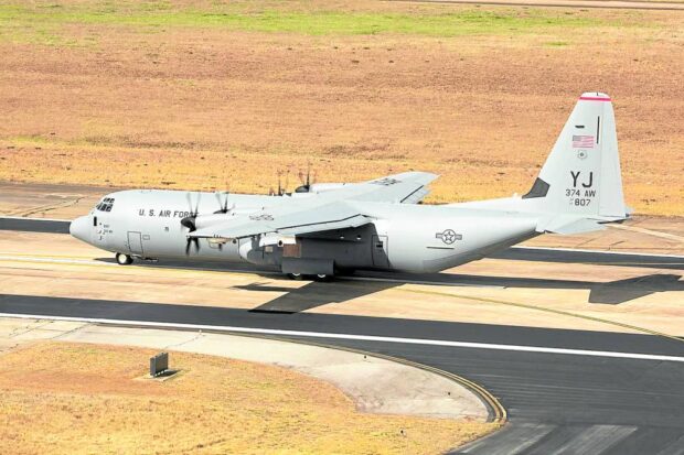 MULTI-MISSION AIRCRAFT  A C-130J-30 Super Hercules sits on the tarmac. —Photo from US Indo-Pacific Command website