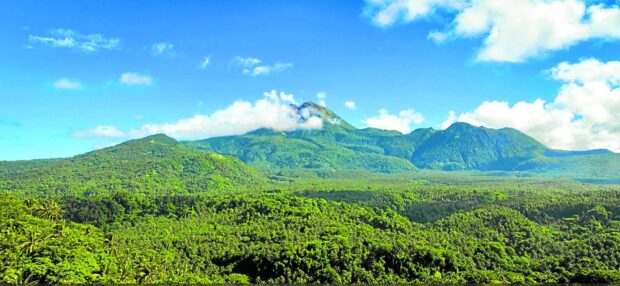 CLOSELY MONITORED Mt. Bulusan in Sorsogon province, in this undated photo, is under alert level 0 or in normal stage but the Philippine Institute of Volcanology and Seismology is closely monitoring its condition as it shows hydrothermal activity that may lead to steam-driven eruptions. —SORSOGON PROVINCIAL INFORMATION OFFICE PHOTO