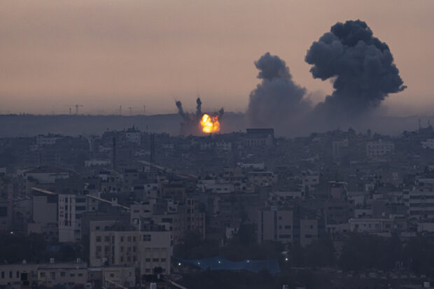 Israel increases airstrikes on the Gaza Strip and sealed it off from food, fuel, and other supplies.