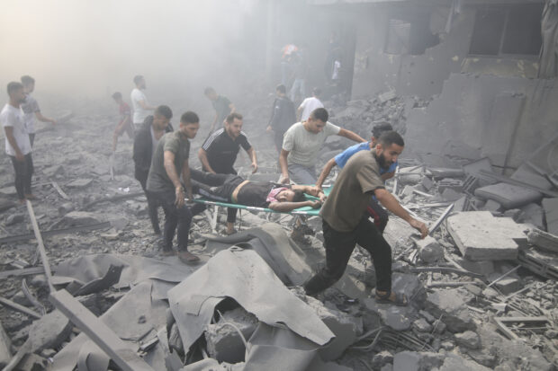 LOOK: Deadly strikes, humanitarian crisis in Israel-Hamas war’s 6th day