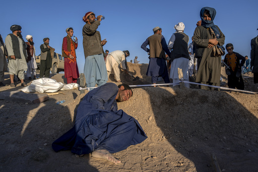 Afghanistan earthquake leaves rubble and grief