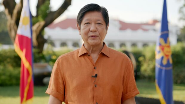 PHOTO: President Ferdinand Marcos Jr. STORY: Bongbong Marcos to singles: Take care of your hearts