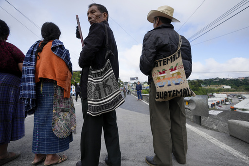 Guatemalans block highways in protest against election turmoil