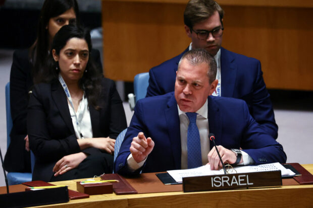 Israel UN envoy decries 'war crimes,' UN Security Council meets