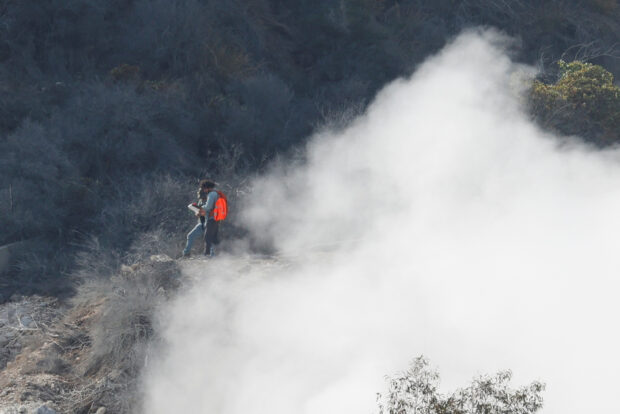 FILE PHOTO: Life on the edge of Italy's 'super volcano'
