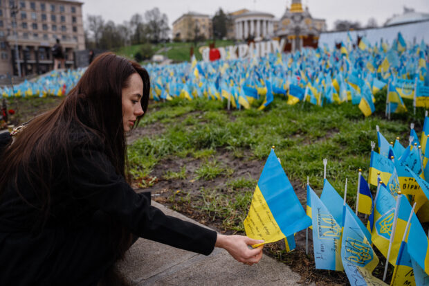 Ukraine war widows in their twenties