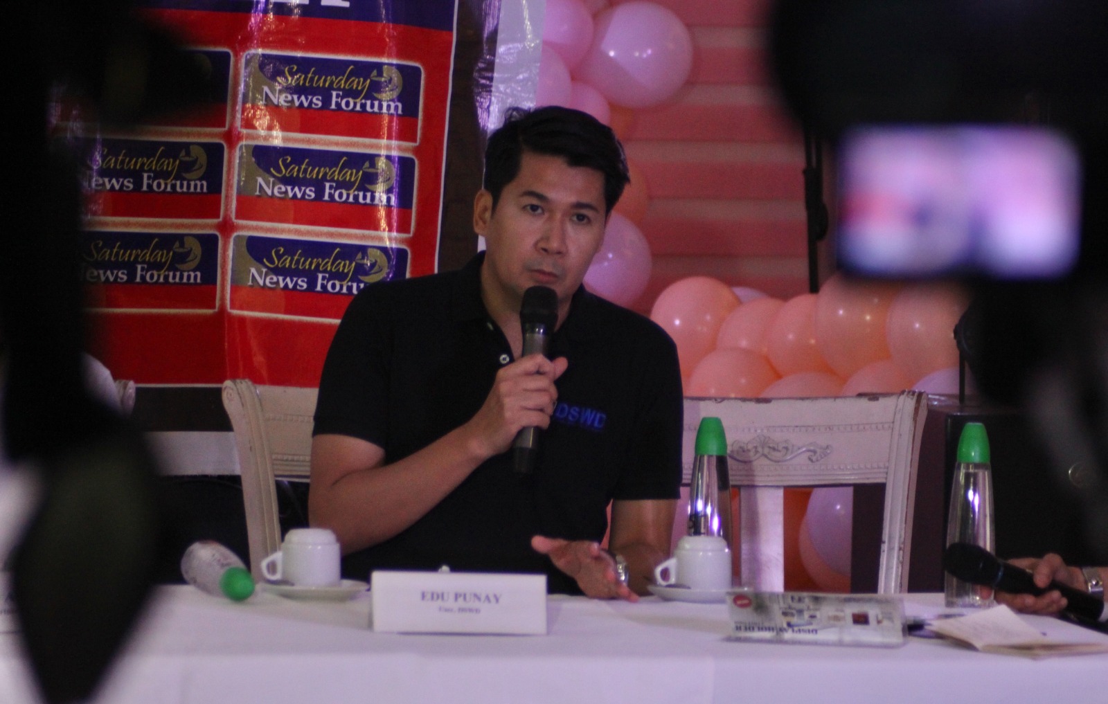 Usec. Edu Punay, DSWD | Saturday News Forum (October 21, 2023). Arnel Tacson / INQUIRER.net