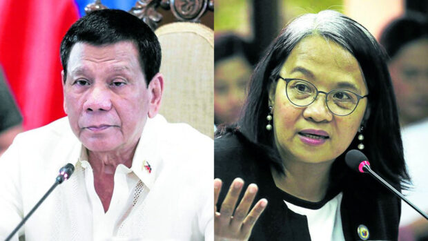 Ex-President Duterte faces raps after threatening Sara critic