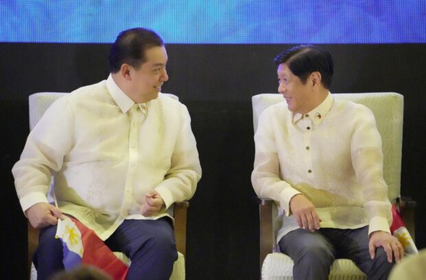 President Ferdinand Marcos Jr. thanked his cousin Speaker Ferdinand Marcos Jr. for ably leading the House of Representatives as the chamber passed a resolution lauding the Chief Executive for supporting Congress.