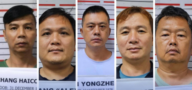 five foreign nationals arrested in different operations in the province of Palawan