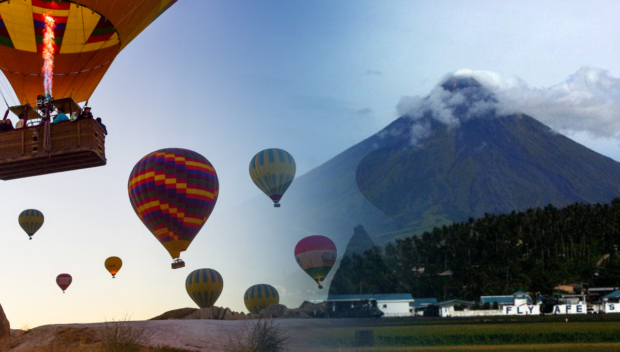 Bicol to get tourism boost with Mayon illumination and hot air balloon festival