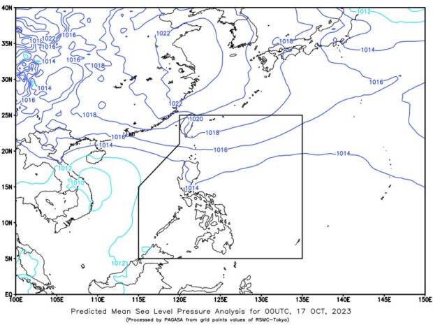 Pagasa: Two weather systems to bring rain to PH on Tuesday