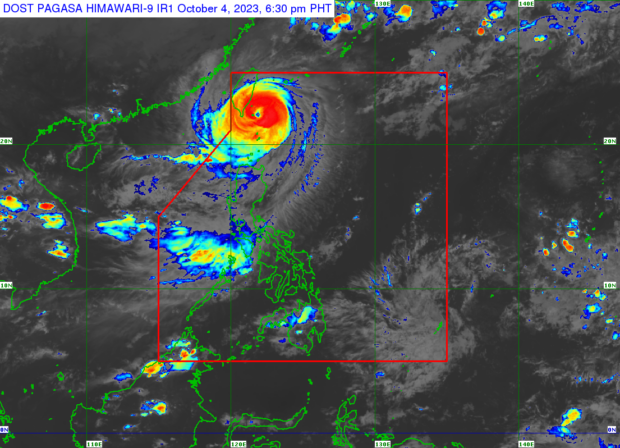 Typhoon Jenny intensifies; Signal No. 3 in northern Batanes
