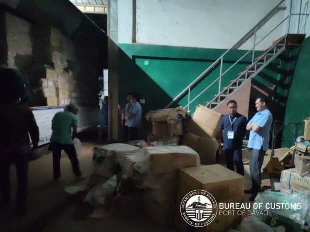 BOC seizes P27.6M allegedly smuggled cigarettes in Davao Gulf