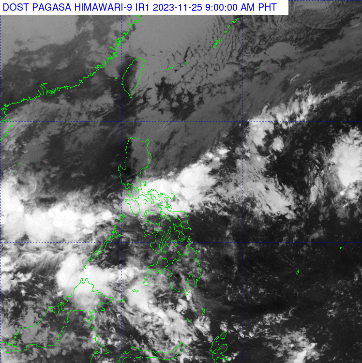 Pagasa: Cloudy skies with isolated light rains to prevail in Metro Manila