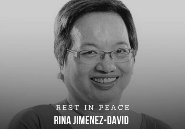 Senator Risa Hontiveros extended condolences to the bereaved family of veteran journalist Rina Jimenez-David who passed away on Sunday morning.