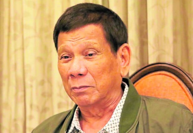 PHOTO: Former President Rodrigo Duterte STORY: Ex-President Duterte unfazed by ICC issue – Sen. Bong Go