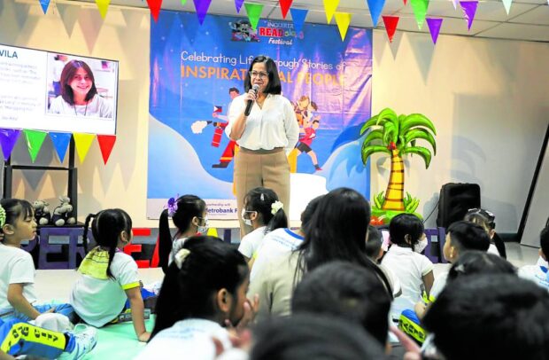 Tales of everyday heroes at 13th Inquirer Read-Along Festival in celebration of National Reading Month. 