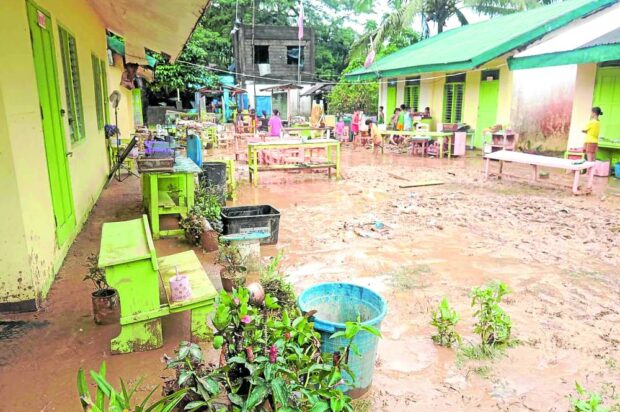 Schools not spared by Samar flooding
