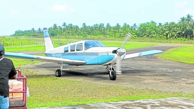 SEARCH STARTS This three-seat Cessna plane (tail number RP-C1234), shown in this undated photo, went missing on Thursday morning shortly after departing from the Cauayan Domestic Airport in Isabela province. Local and aviation officials have formed search teams to look for the plane. —PHOTO COURTESY OF CIVIL AVIATION AUTHORITY OF THE PHILIPPINES