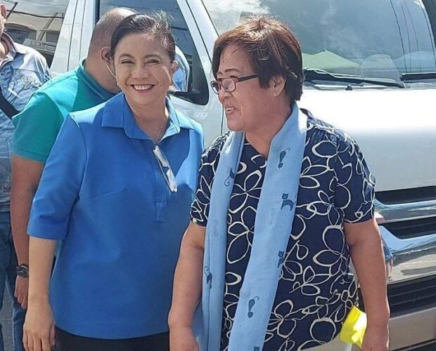 LOOK: Leila de Lima visits former VP Leni Robredo in Camarines Sur
