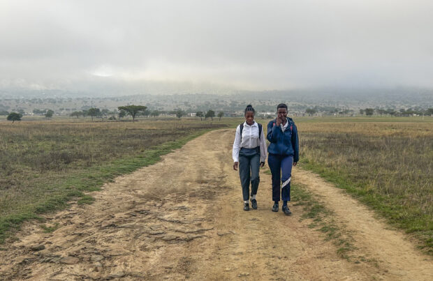Thirty years into freedom, many kids in South Africa still walk miles to class