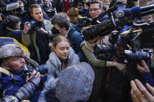 Greta Thunberg denies public order offense