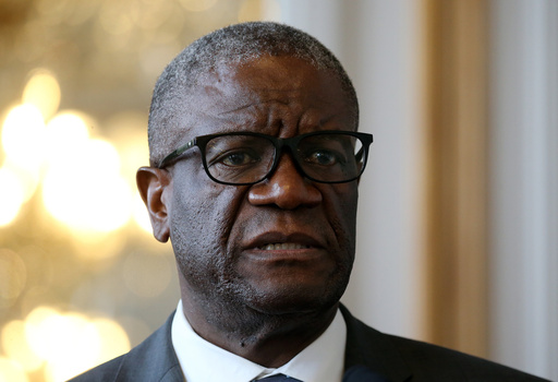 Congolese Nobel laureate kicks off presidential campaign 
