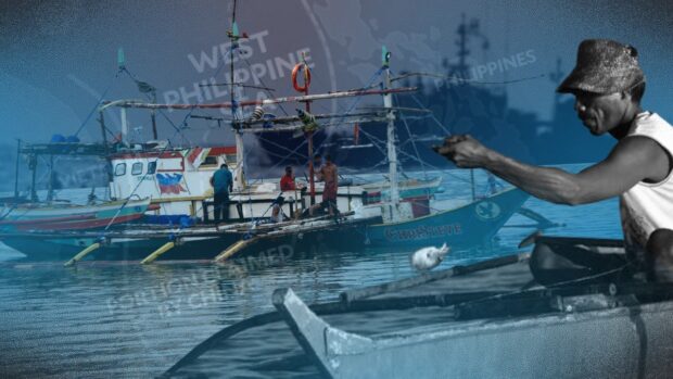 WPS FISHERMEN COMPOSITE IMAGE: JEROME CRISTOBAL / INQUIRER STOCK AND FILE PHOTOS