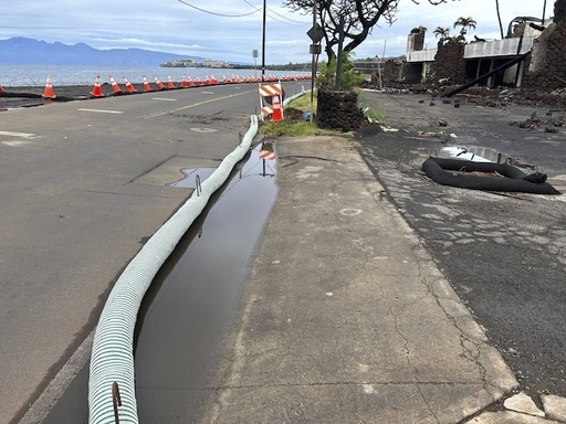 Maui execs on standby to stop heavy rains from sending ash into drains