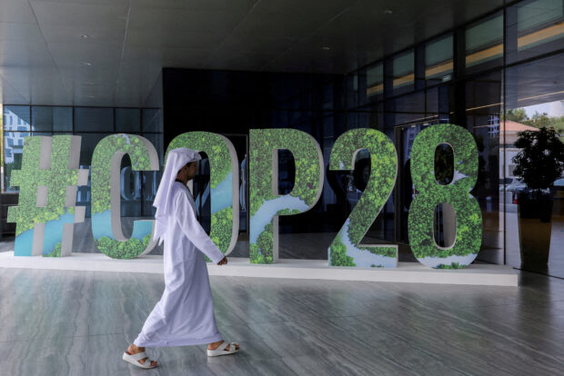 How do carbon offsets factor into UN COP28 climate talks?