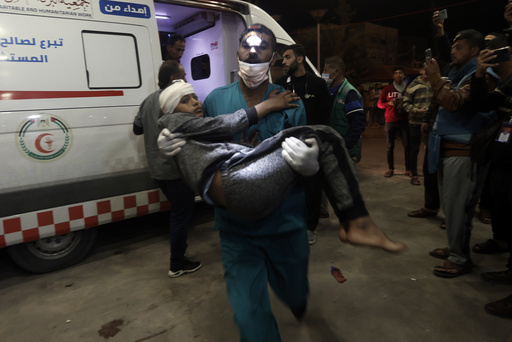 Israel battles Hamas near another Gaza hospital sheltering thousands