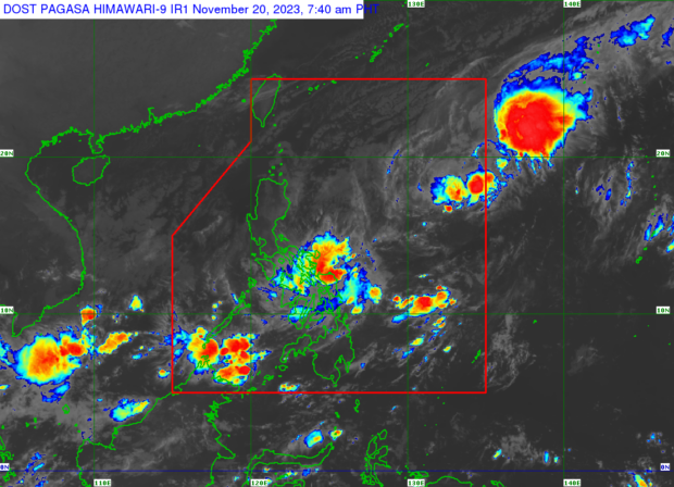 Pagasa says LPA east of Surigao dissipated